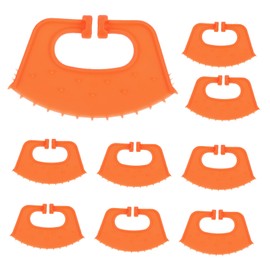IWOWHERO 10pcs Calf Weaner Plastic Nose Clip Calf Nose Clamp Farm Livestock Cattle Sucking Prevention Tool Comfortable Design