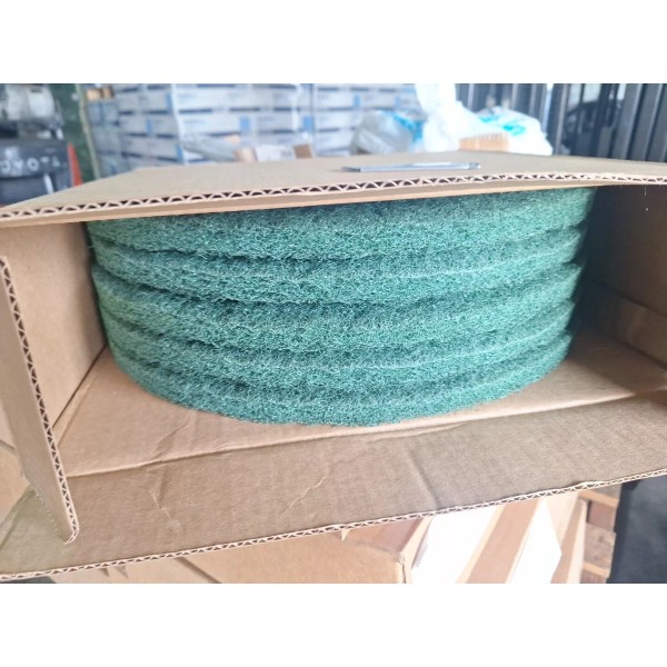Americo #400316 Floor Scrubbing Pads, 16" Diameter Green 5/cs Brand