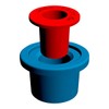 Rela Toilet Seat Stop Inserts for Toilet Seats to Prevent
