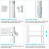FUTASSI P3 Rolling Clothes Rack, Clothing Racks for Hanging Clothes,