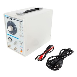 VPABES Audio Signal Source Generator Signal Source Low Frequency Signal Generating Device 10Hz-1MHz W/Test Clip 110V