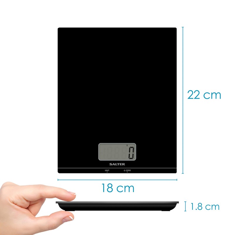 Salter 1172 BKDR Premium Large Platform Electronic Scale – Digital