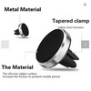 Magnetic Car Phone Mount for Air Vents – Compact Metal