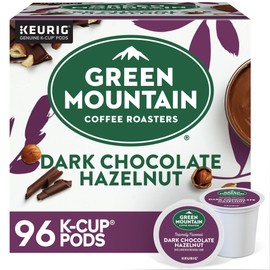 Green Mountain Coffee Roasters Dark Chocolate Hazelnut Coffee, Keurig Single Serve K-Cup Pods, 96 Count