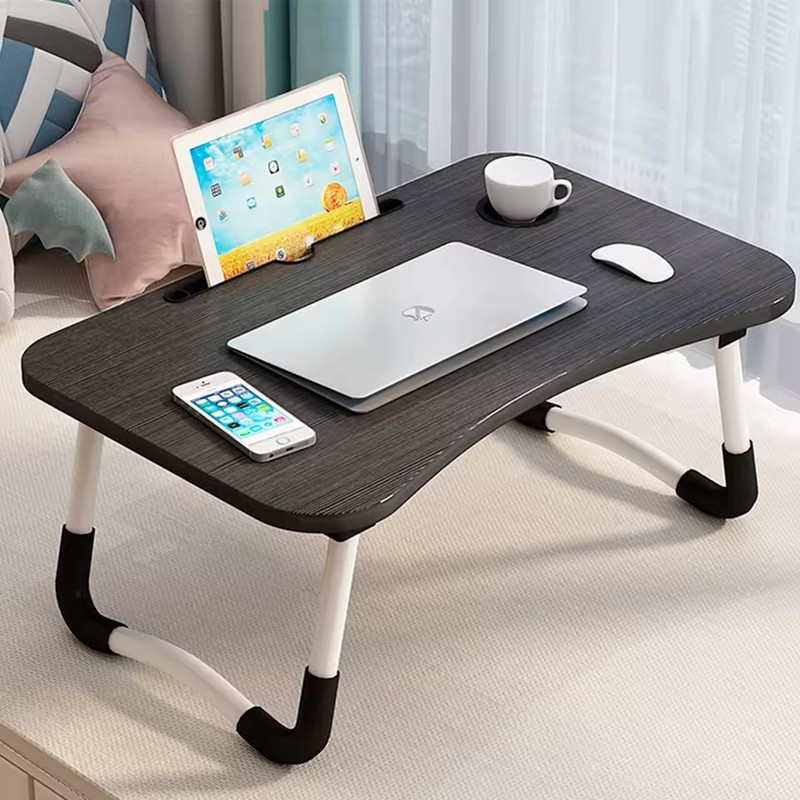 Portable Folding Laptop Desk Bed Tray Table with Foldable Legs