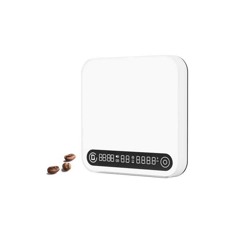 Digital Coffee Scale with Timer and Flow Rate Tracking, 0.1g