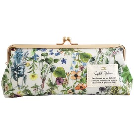 Charail Yahata Pen Case, LC, Large Capacity, Pen Holder, Large Capacity, Pencil Case, Cosmetic Pouch, Floral Pattern, Adult, High School Students, College Students, Office, Cute, Stylish, Gift, Made
