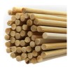 Lecute 90 Palillos Brochetas 15cm Botana Palo Bambú Madera