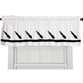 Mountain Dulcimer Musical Instrument Window Valance Curtain - In Your Choice of Colors - Custom Made