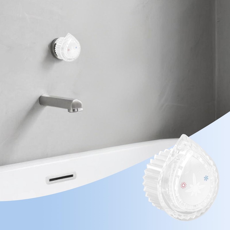 Goktvai Replacement Knob Compatible with Moen 100710 Shower Handle, Shower