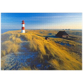 MyPuzzle Eastern Lighthouse on the Elbow, List, Island Sylt - Premium 1000 Piece Puzzle - MyPuzzle Special Collection by Puzzle Galaxy