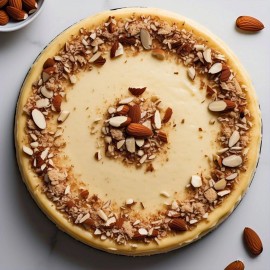 Andy Anand Fresh Sugar Free Almond Cheesecake 9" (2 lbs), Shipped 2nd Day Air