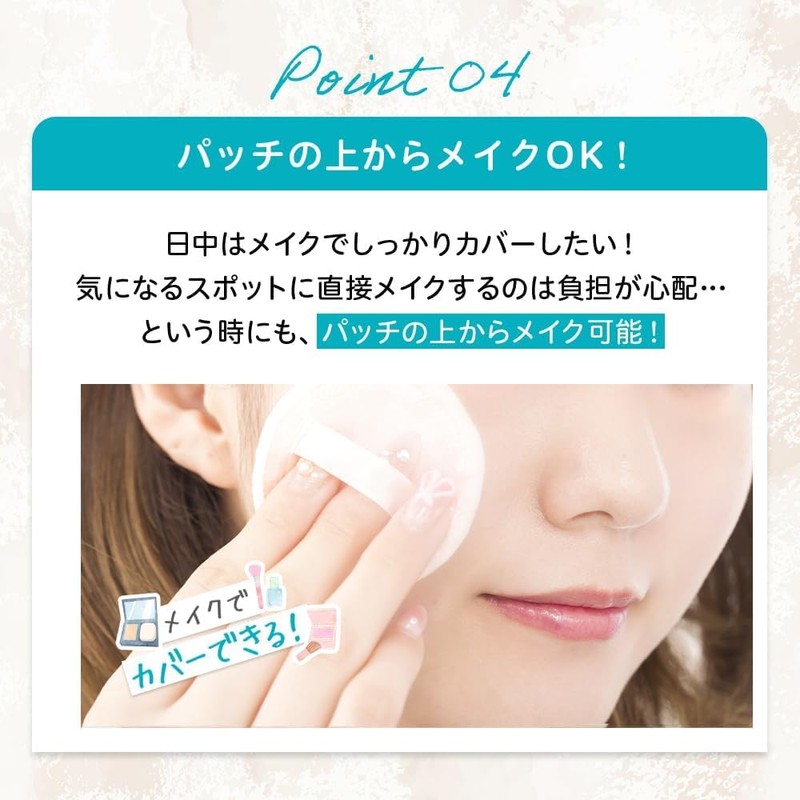 [Transparent Type, Invisible] Proactive Skin Care Patches, 60 Sheets (Includes
