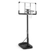 Basketball Hoop Outdoor 6.7ft-10ft Adjustable with 44 inch Backboard Portable