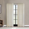 Thermasheer Weathershield Insulated Sheer Panel, 63 by 50-Inch, Ivory