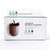 Gift Republic GR450067 Magnetic Planters, Grey, 5 x 16.5 x