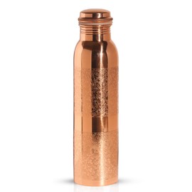100% Pure Copper Water Bottle – 32 oz Copper Bottle for Drinking Water, Portable Lightweight Copper Water Bottle for Men & Women, Leak-Proof Copper Water Bottle for Sports & Outdoor Use
