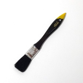 Hake City Duster Brush 356 Raster Blended Hair (Black Pig Hair, Black Horse Hair, Nylon Hair) 1 Inch 1 Piece