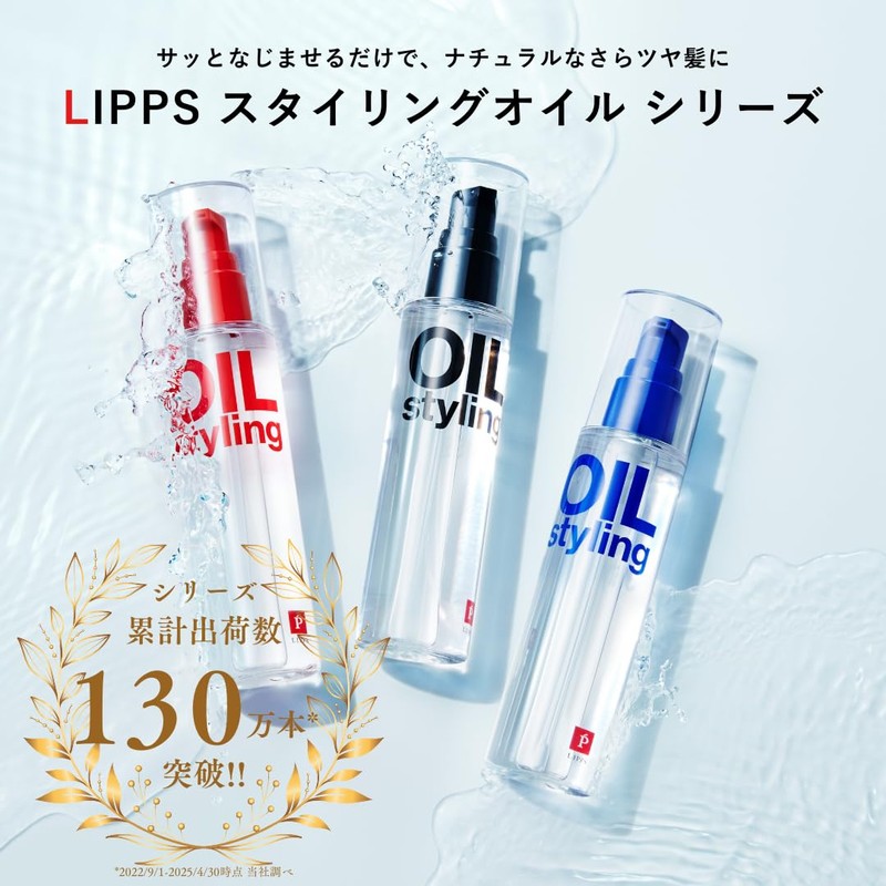 LIPPS Base Styling Oil, 3.4 fl oz (100 ml), Unscented,