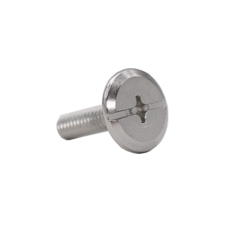 cSeao 25-Pack 1/4"-20 x 1 Inch Hurricane Bolts, Sidewalk Screws
