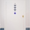 Turkish Blue Evil Eye Butterfly Wall Hanging Decoration Ornament (3