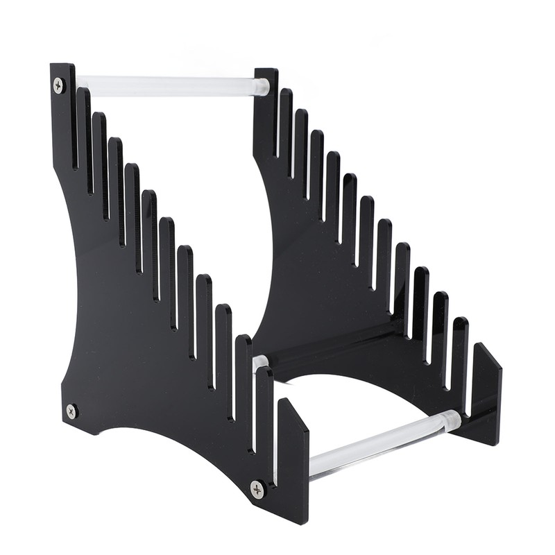 Record Storage Holder 12 Slots Acrylic Vinyl Record Organizer Easy