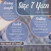 JubileeYarn Fun Finger Loops Yarn - Hilo de poliéster jumbo