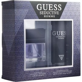 Guess Seductive Homme Eau de Toilette Spray 50ml+Body Spray 6.0oz - 2pc Gift Set