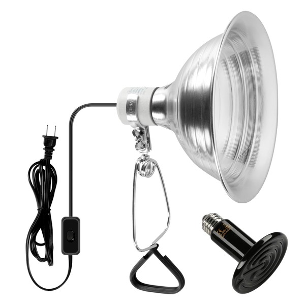 Simple Deluxe 100W Reptile Ceramic Heat Lamp Bulb and 150W