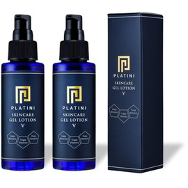 PLATINI Skin Care Gel Lotion V (Contains High Penetrating Vitamin C Derivatives!), Lotion, Beauty Essence, Emulsion, All-in-One Gel, Lotion, Men's, Vitamin C, Vitamin A, Vitamin E, Ceramide, 7