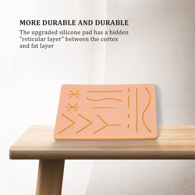 Daiilg New Skin Suture Training Kit Pad Suture Training Kit