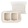 ONUCP Silicone Suction Toothbrush Holder - 2 Slots | Wall-Mounted,