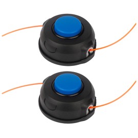NWUCZW 2 Pack T25 128LD Trimmer Head 966674401 for Husquvarna Weed Eater T25 124L 125L 128L 128R 128RJ 223L 122L 125C 125L 125LDX 128R 128RJ 223L 223R 322C 323C 325C 325CX Brushcutter WeedEater