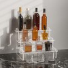 Meteou Acrylic Risers Display Stands, 12'' Perfume Organizer, Clear Riser