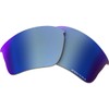 Oakley Flak Jacket XLJ Rectangular Replacement Sunglass Lenses, Prizm Deep