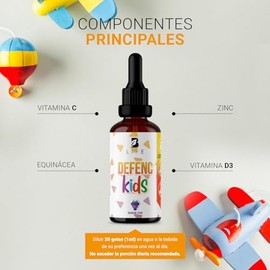 B Life Defenc Kids en Gotas para Niños 60 ml con Vitamina C Sabor Uva