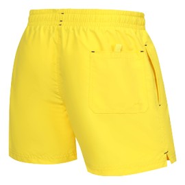 Ladeheid LAZA1003 Men's Swimming Trunks Swimming Trunks Beachwear, YELLOW NAVY