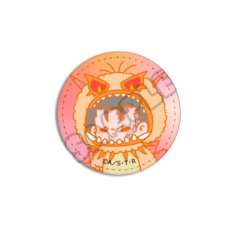 TV Anime "Katekyo Hitman Reborn!" (XANXUS) Vol. 2 Leather Badge
