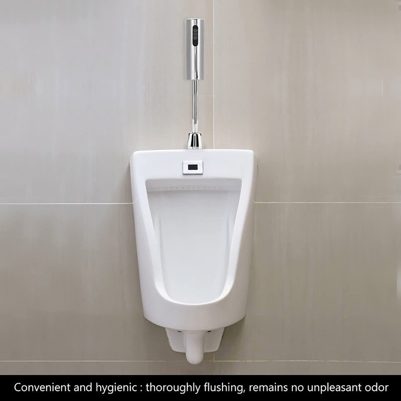 AYNEFY Automatic Sensor Urinal Valve,Wall Mounted Automatic Sensor Touchless Bathroom