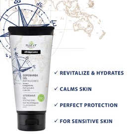 Organic men's care series, Italian natural cosmetics, Natyr – Fair & Natural, hydrating, softening, nourishing, delicate, protective ✔