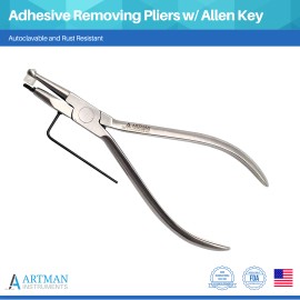 Artman Instruments Adjustable Adhesive Removing Pliers w/ Included Allen Key ARTMAN