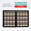 Trading Card Binder 16 Pocket, 1000+ Pockets Ringless PU Cover