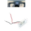 HECASA Roll Pan License Plate LED Light Tag Light for