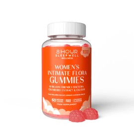 Intimate Flora Women’s Probiotic Gummies – 10 Billion CFU | Cranberry, Calcium, Zinc & Vitamin C | Vaginal Health, Gut Balance, UTI & pH Support | Vegan, Sugar-Free | 60 Count |1 Month Supply