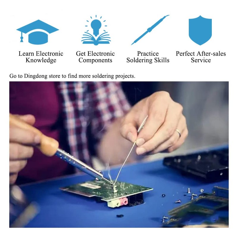 ISolderStore Soldering Practice Kit Electronic Lighter Electronic DIY Kits DIY
