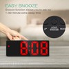ORIA Digital Alarm Clock, LED Alarm Clock with 6.5inch Large