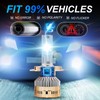 TearraMotion H4 LED Headlights Bulbs, H4 9003 Headlight Bulbs LED