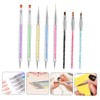 Vaguelly 1 Set Professional Nail Pens Double Ended Single Ended
