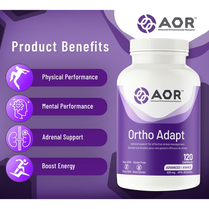 AOR AOR Ortho Adapt 638mg, 120 Caps 30-Day Supply -