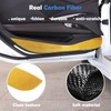CHEAYAR Soft 3D Real Carbon Fiber Car Interior Door Panel